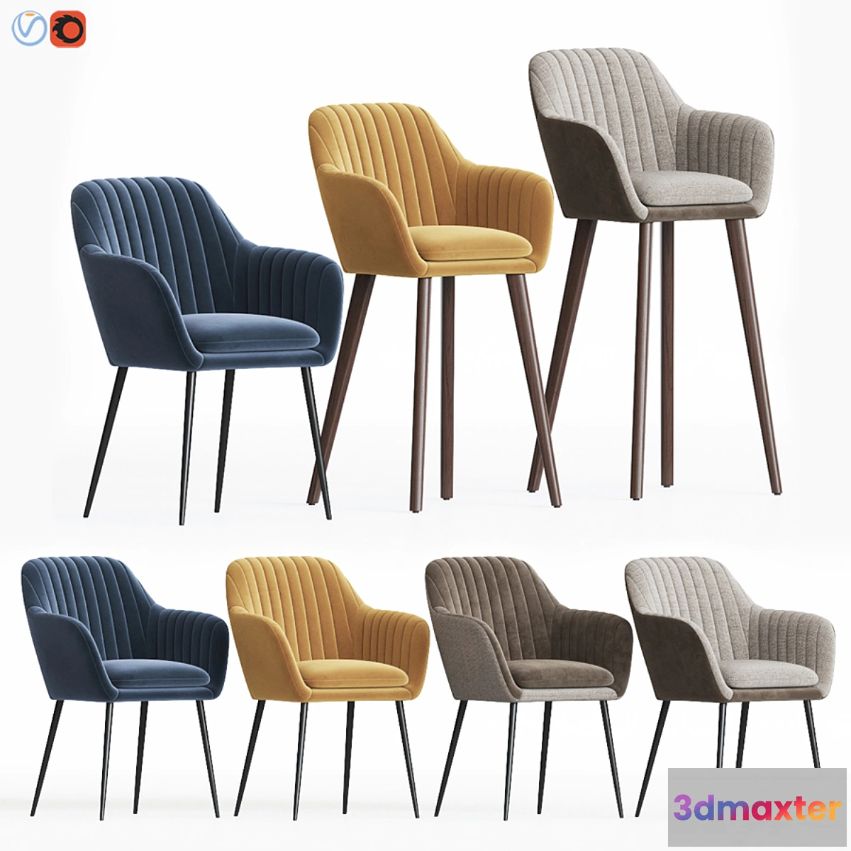 832420 - Deephouse Lausanne Chair Set - No.3