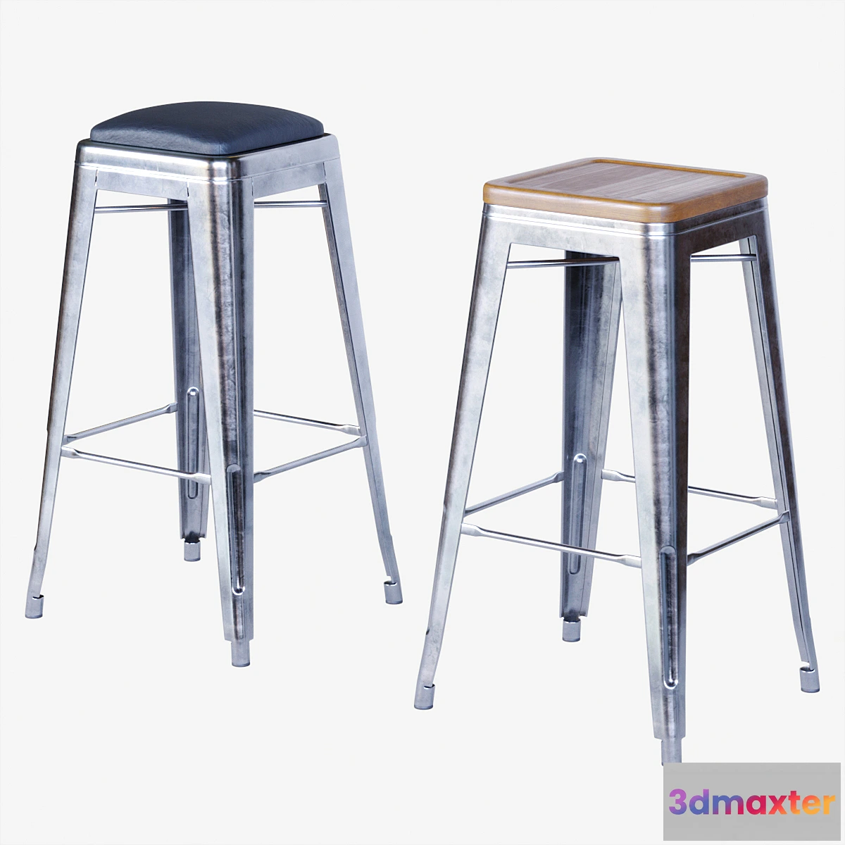 832428 - Xavier Pauchard Tolix Stools - No.3