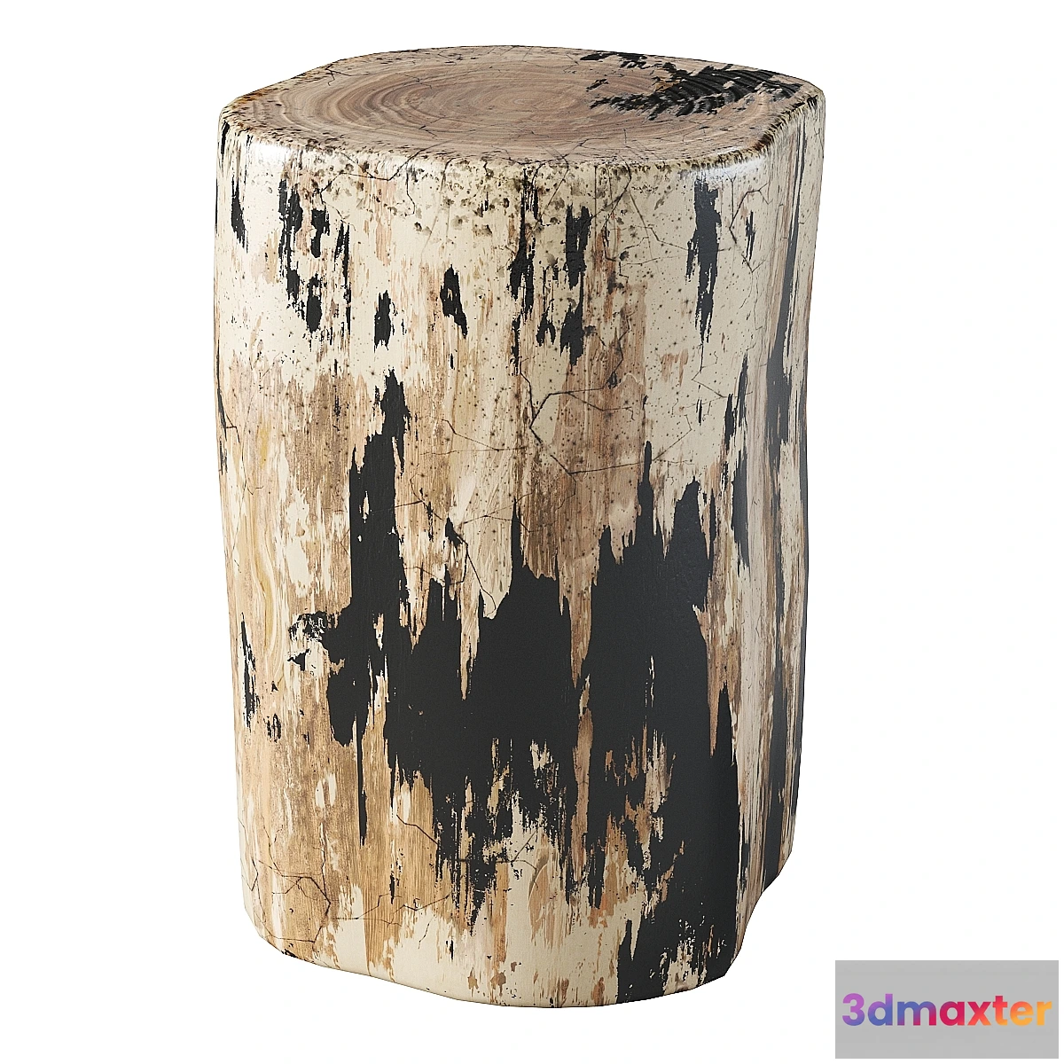837330 - Petrified Log Stool 2nd - No.3