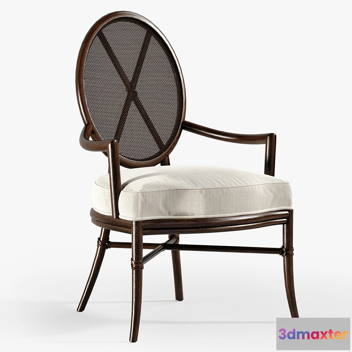 851935 - Oval X-Back Chair - No.3