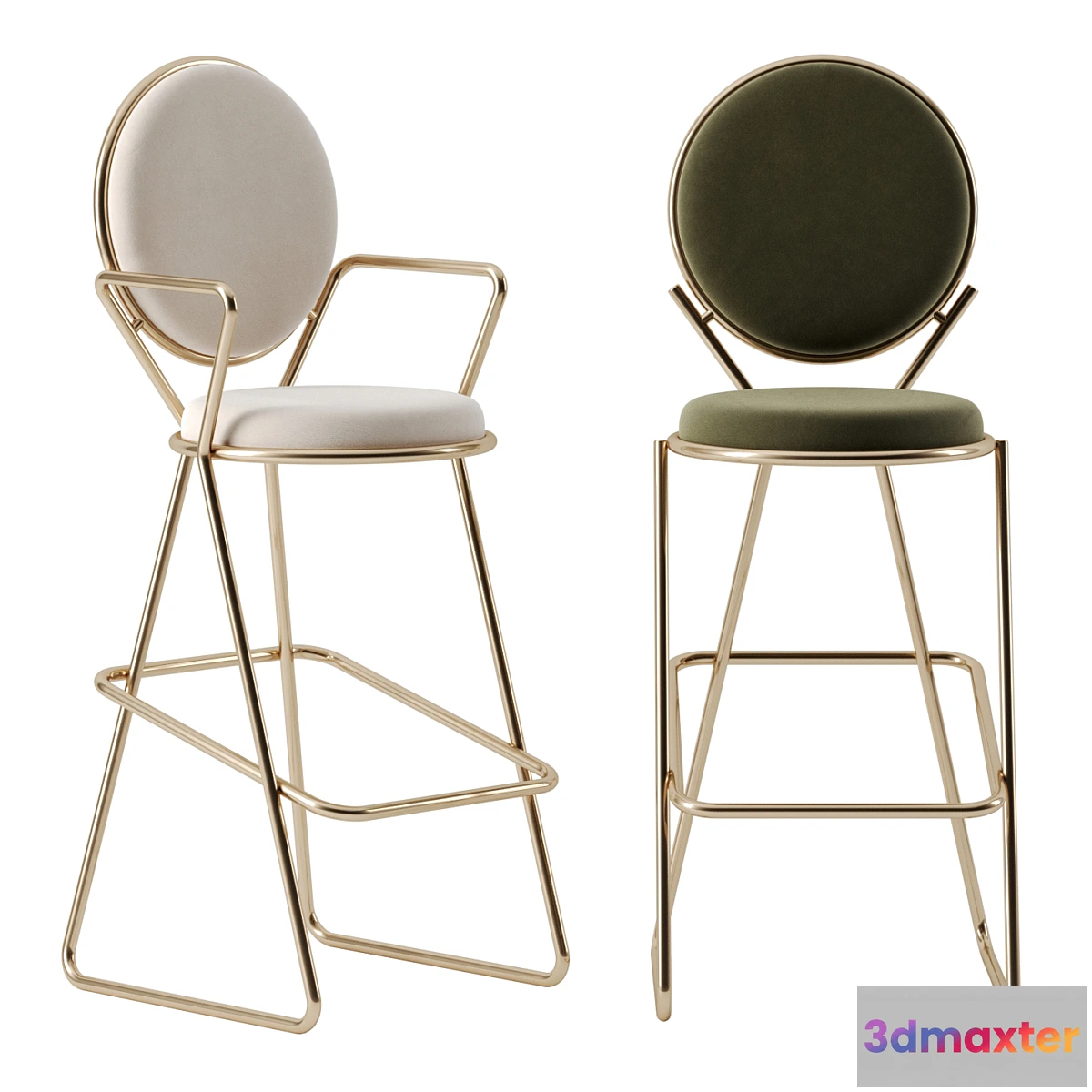 852199 - Double Zero barstool by Moroso - No.4