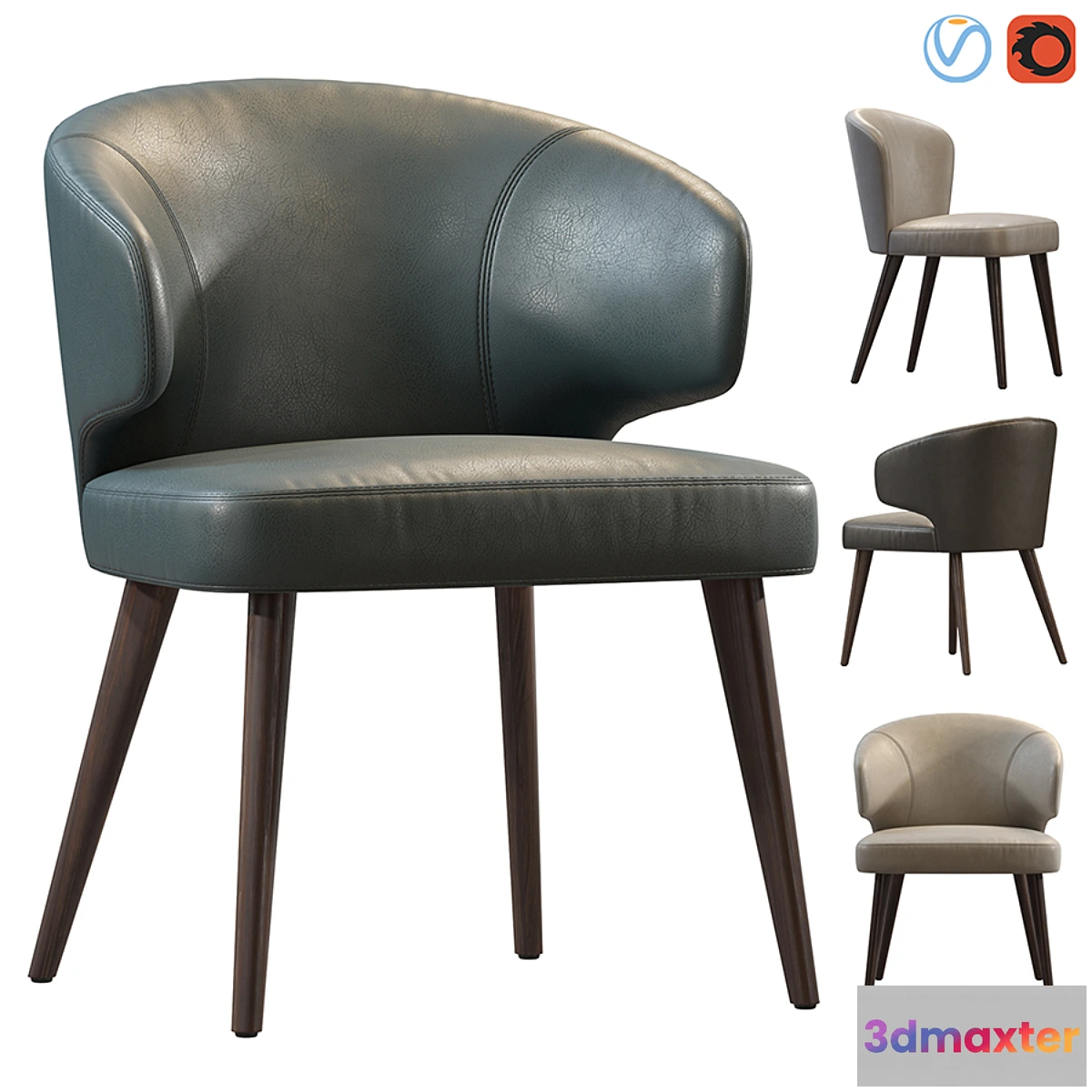 852211 - ASTON DINING CHAIR MINOTTI - No.3