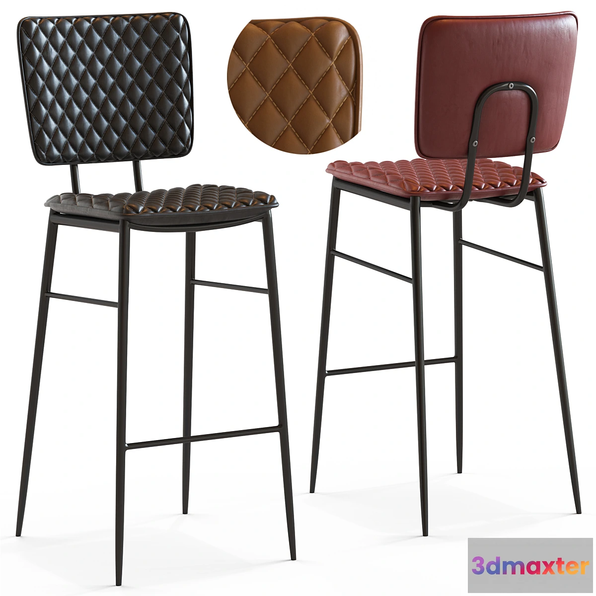 864017 - Cult Furniture Elgin Stool - No.5