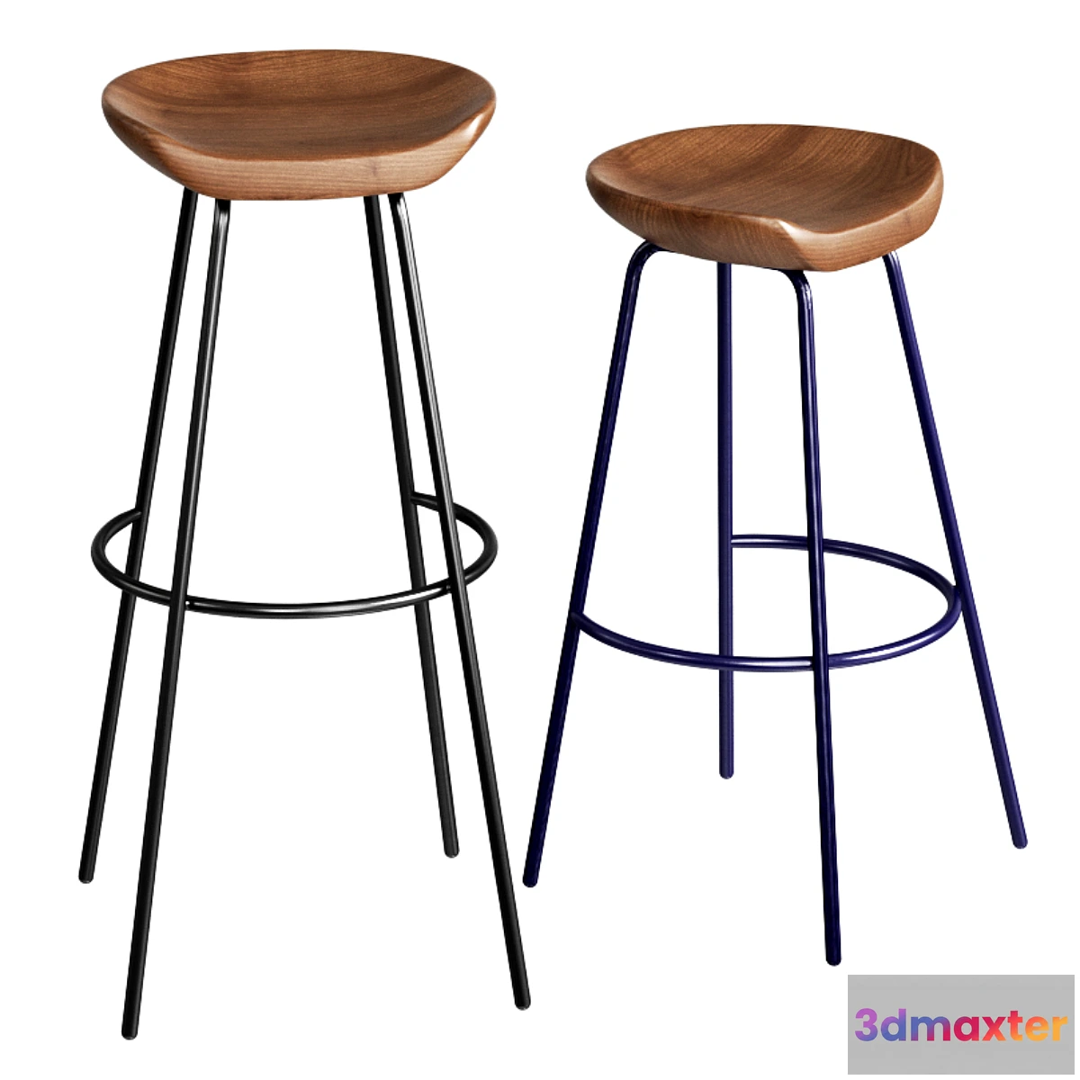 864573 - WEST ELM Alden Bar & Counter Stools - No.4