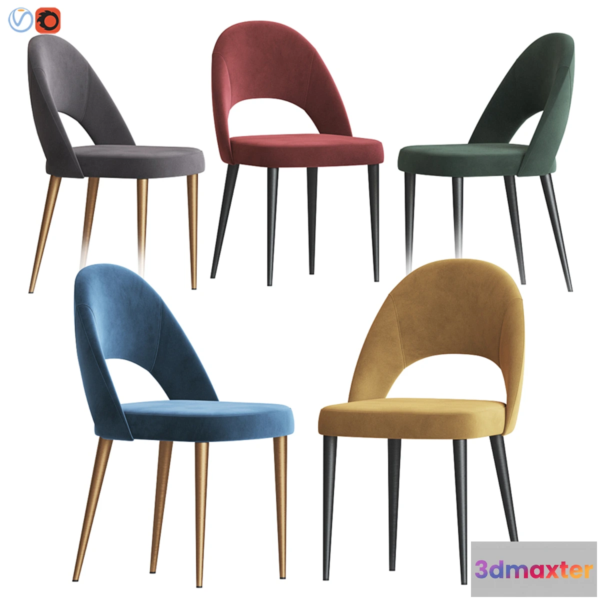 864773 - Boston Dining Chair Deephouse - No.4