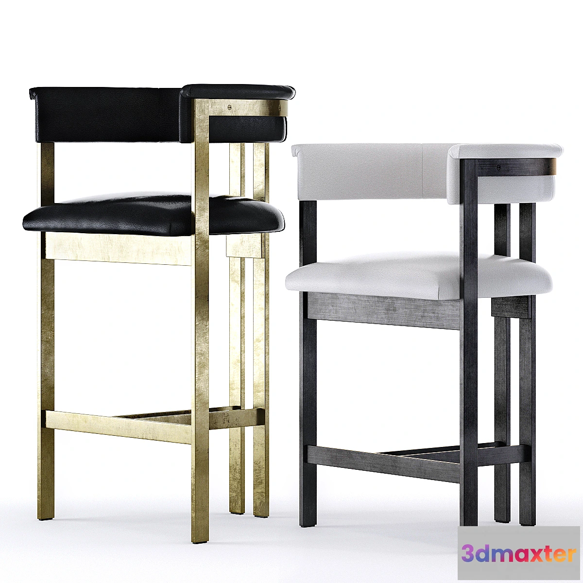 864933 - Kelly Wearstler Elliot Bar and Counter Stools - No.4