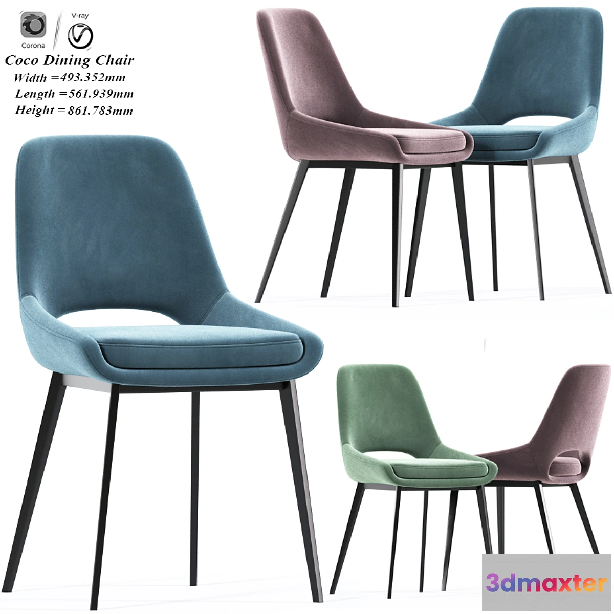 865063 - Coco Dining Chair - No.4