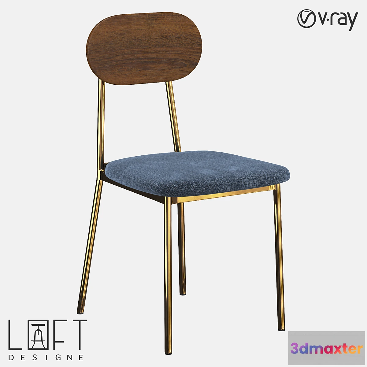 881202 - Chair LoftDesigne 31369 model - No.4