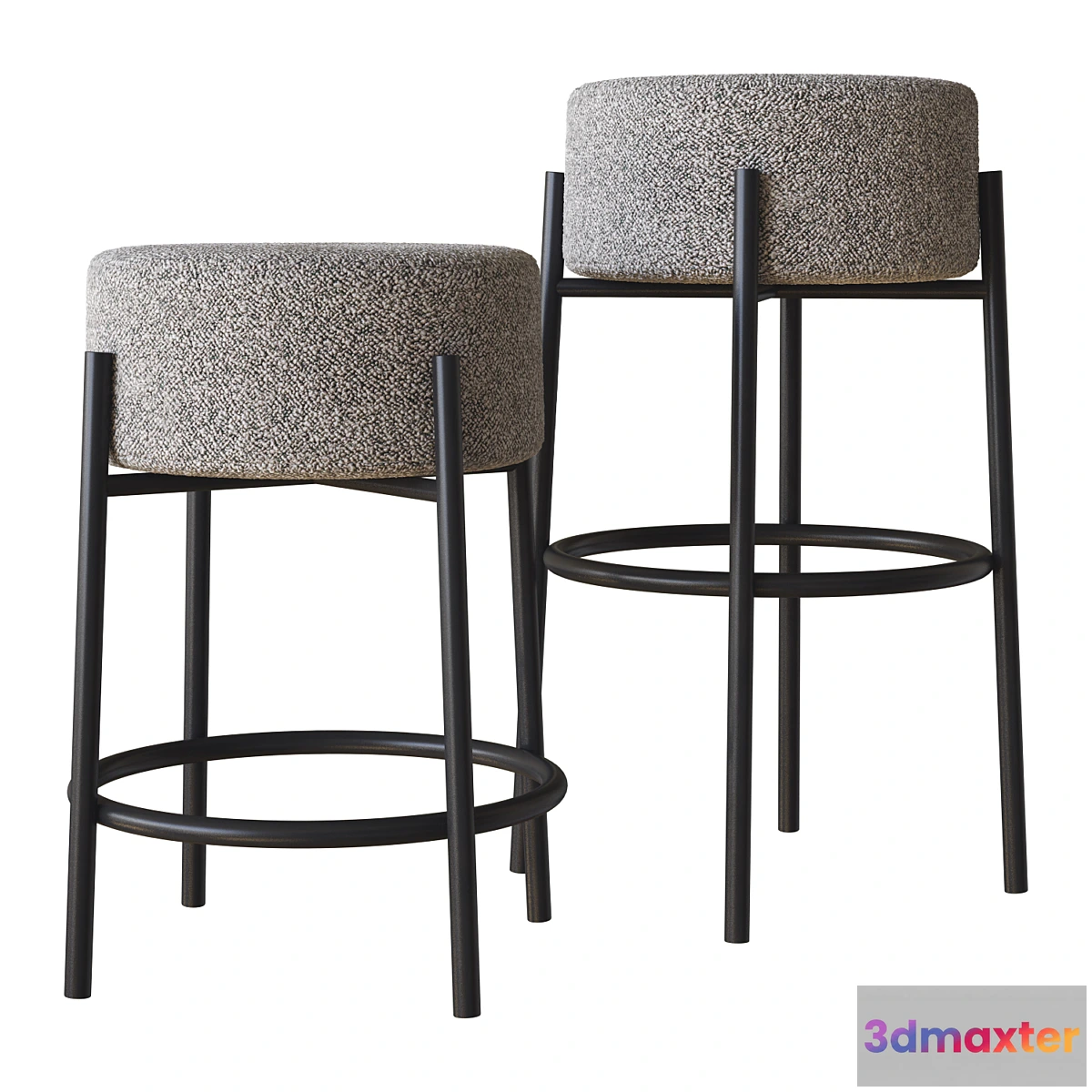 881332 - PEG UPHOLSTERED BAR STOOLS CB2 - No.4