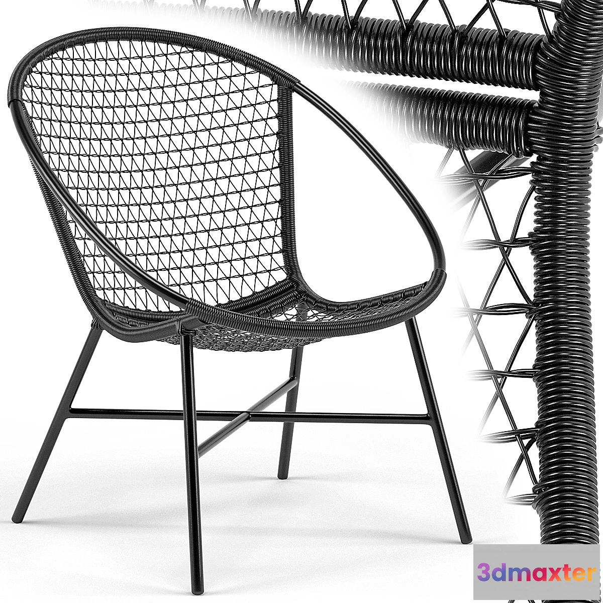 881384 - Sala Graphite Lounge Chair - No.4