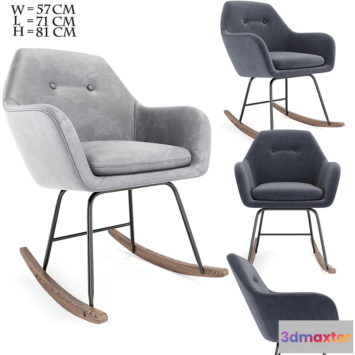 889510 - Nebel Rocking Chair - No.2