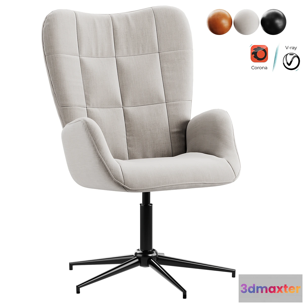 889908 - Chair Iris Swivel