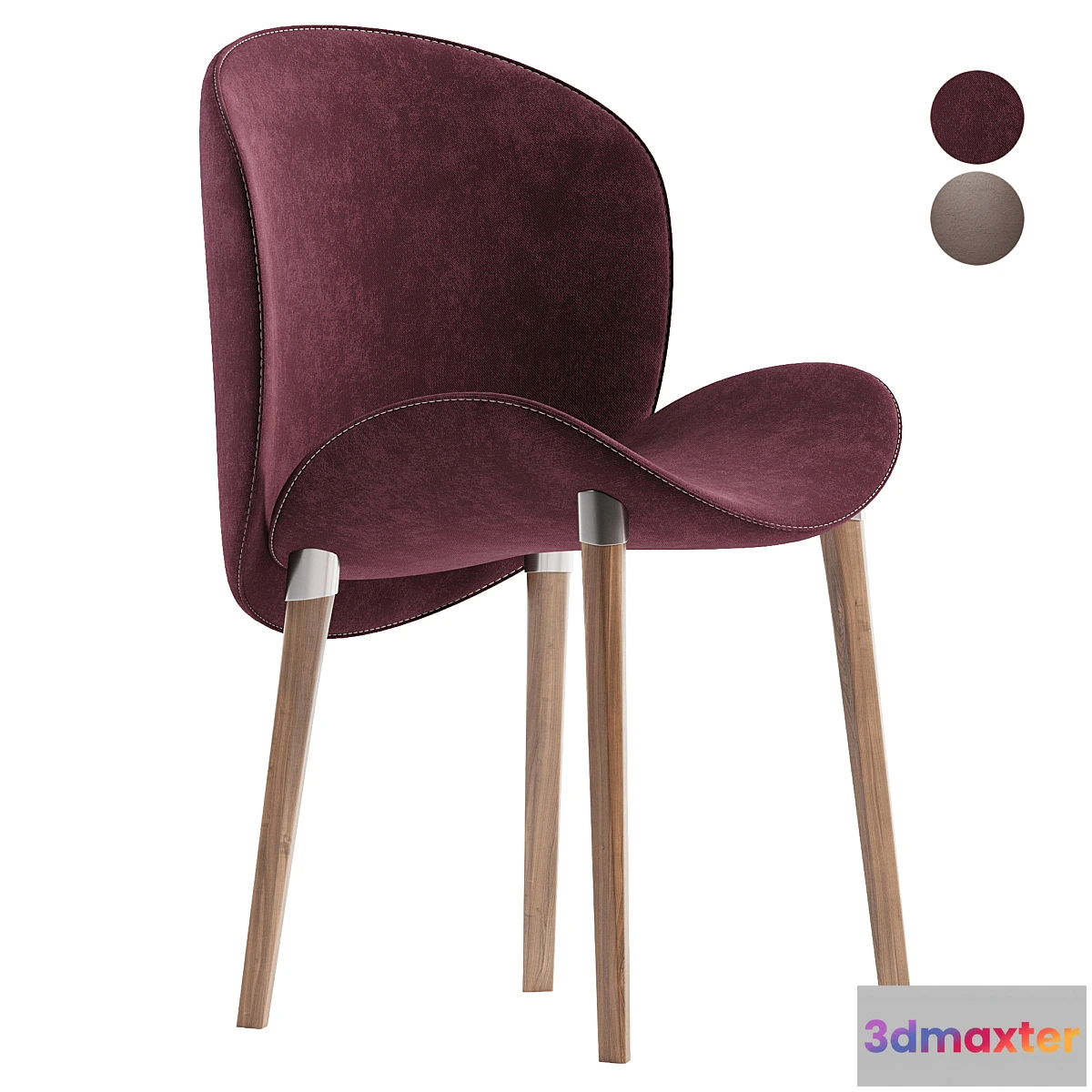 893796 - Petal Walnut Chair