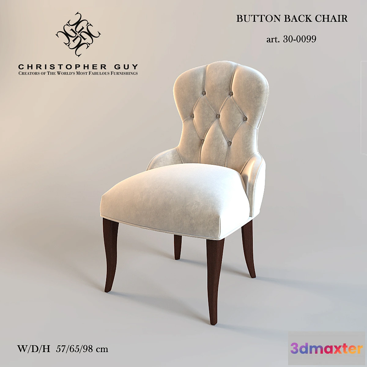 894140 - Christopher Guy _ Button Back Chair 30-0099 - No.3