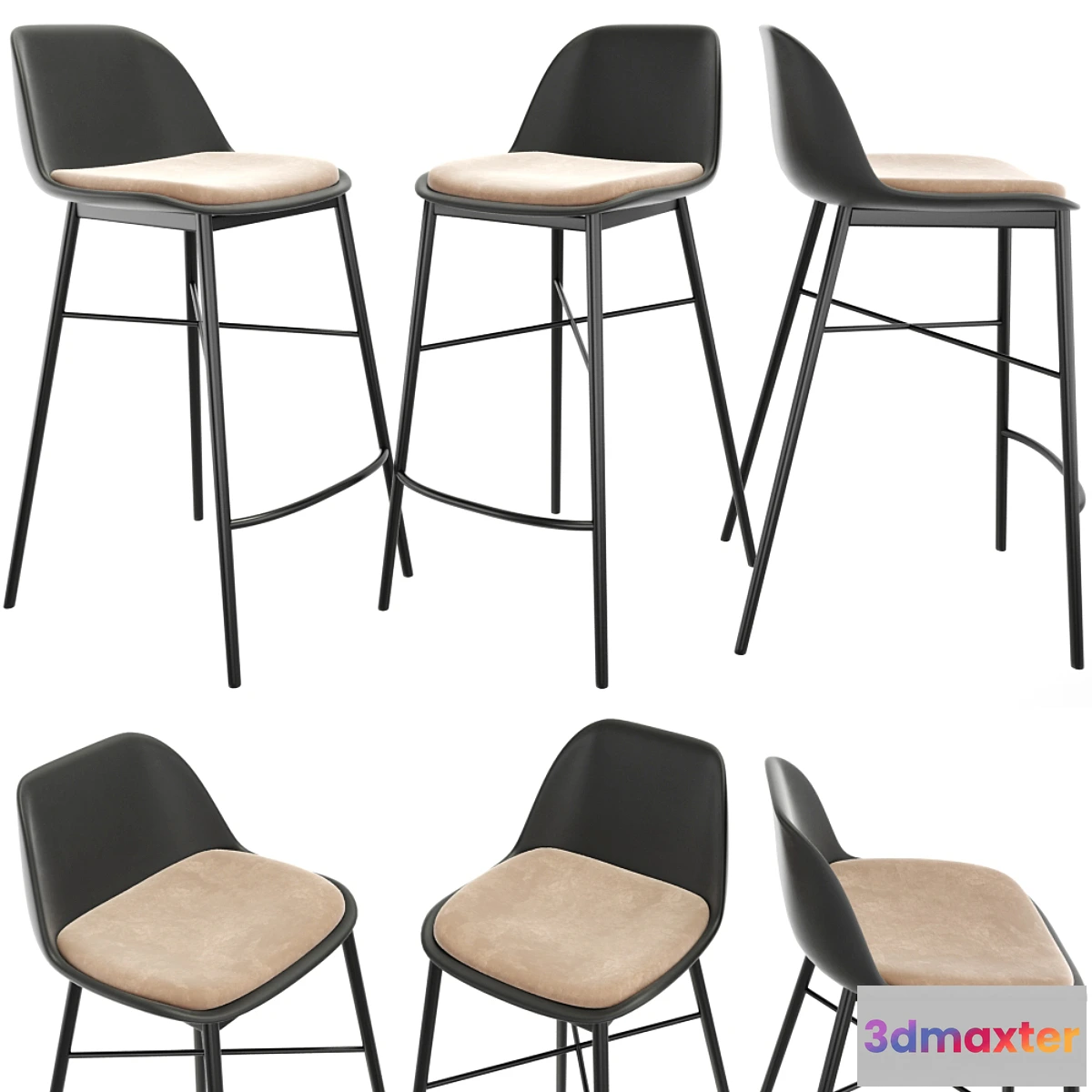 894184 - Modern bar stool - No.2