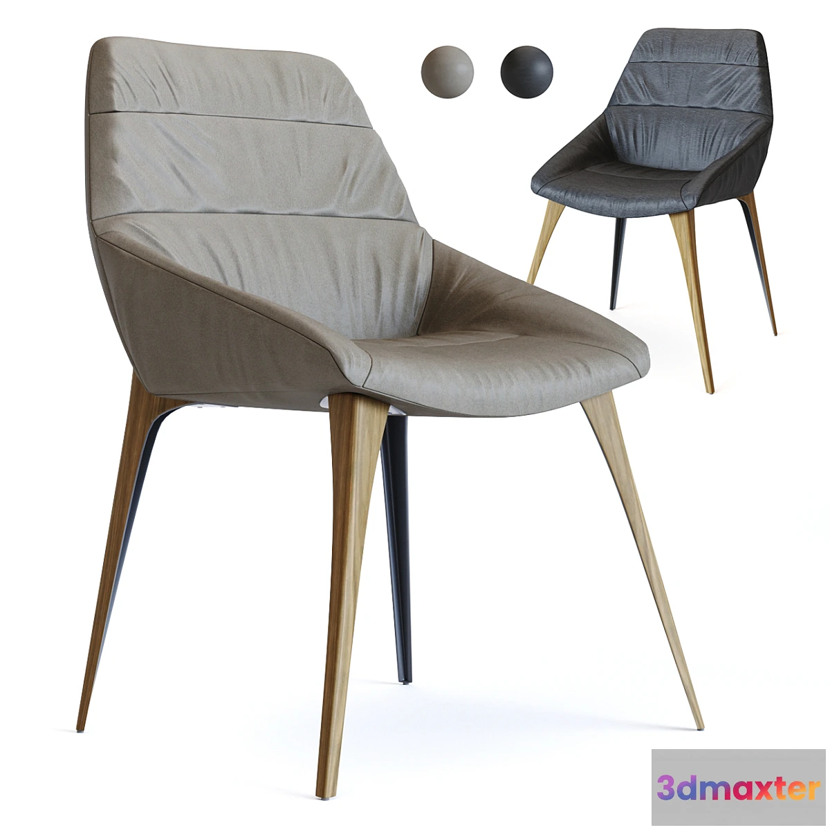 903366 - Modloft Rutgers Dining Chair II