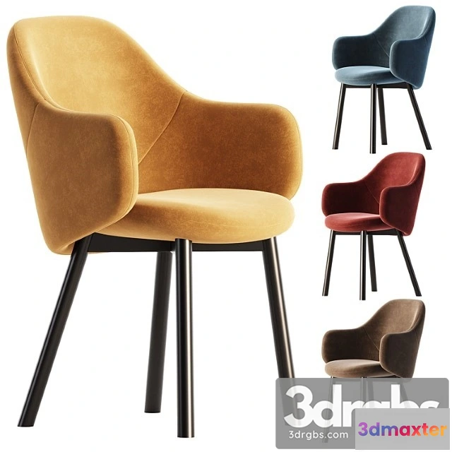 944940 - Albu Easy Chair With Armrests By Ton 2