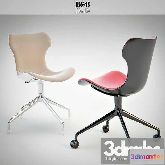 945238 - B B Italia Stul Papilio Shell Sh3 Sh4