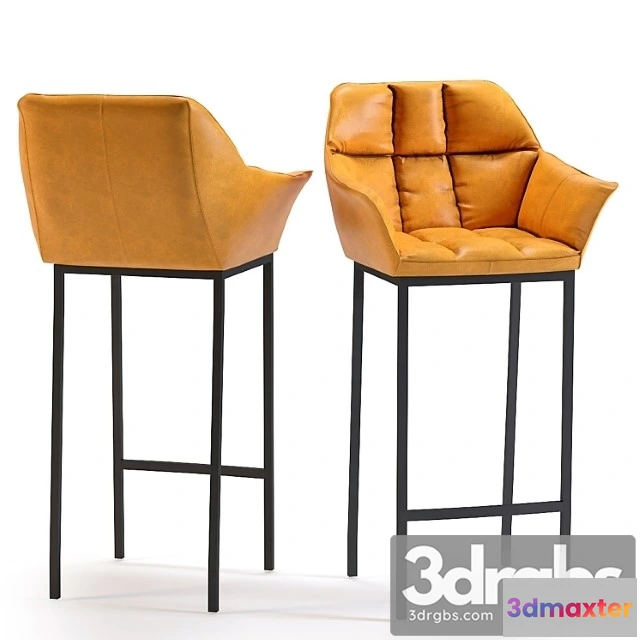 945402 - Bar stool thinktank quattro brown 2