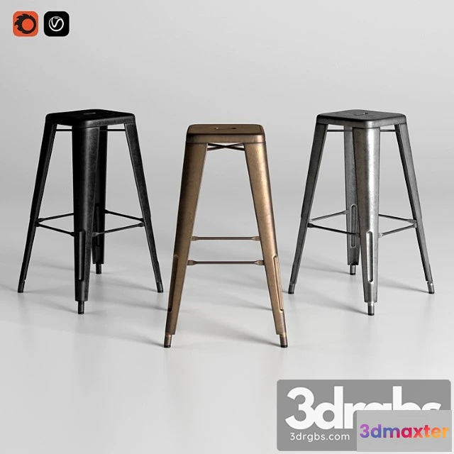 945406 - Bar stool tolix 2