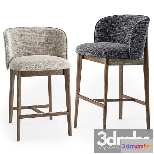 945872 - Calligaris abrey wood stool 2