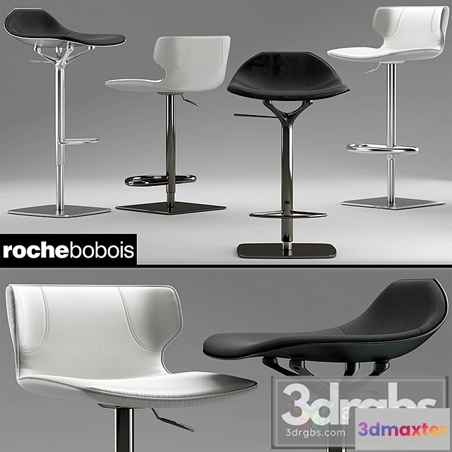 946392 - Chair Roche Robois Tabouret Kasuka