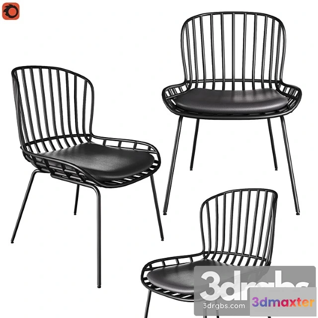946402 - Chair surpik la forma black 2