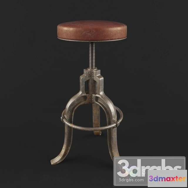 946476 - Chehoma Industrial Deco Saloon Stool