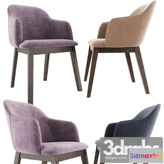 946590 - Coco arm dining chair set 2