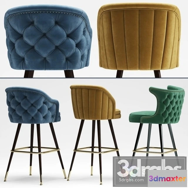 947016 - Deer Spring Bar Stool