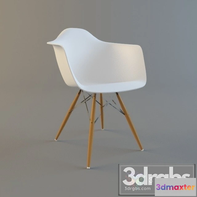 947198 - Eames Plastic Arm Chair DAW Chair Vitra