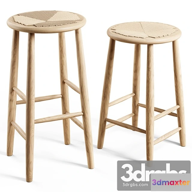 947418 - FDB Mobler - J165B Bar Stool