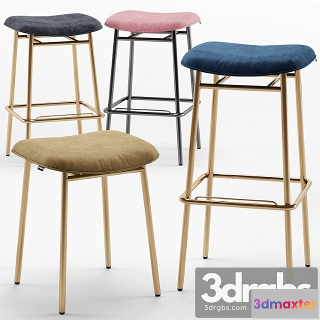 947448 - Fifties backless bar stool - calligaris 2