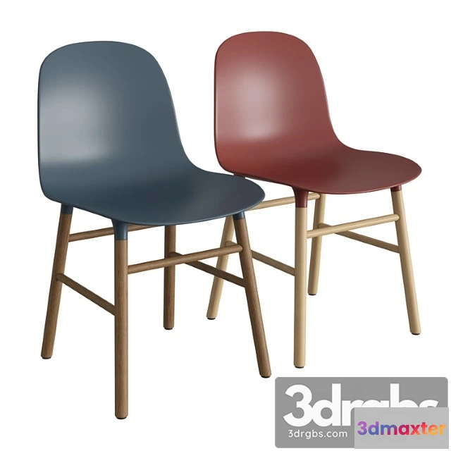 947516 - Form chair oak 2