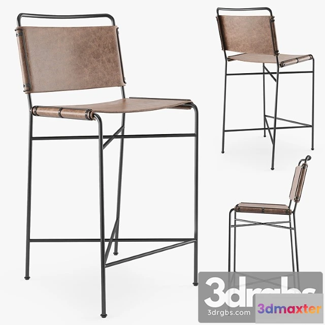 947530 - Four Hands Wharton Bar Stool