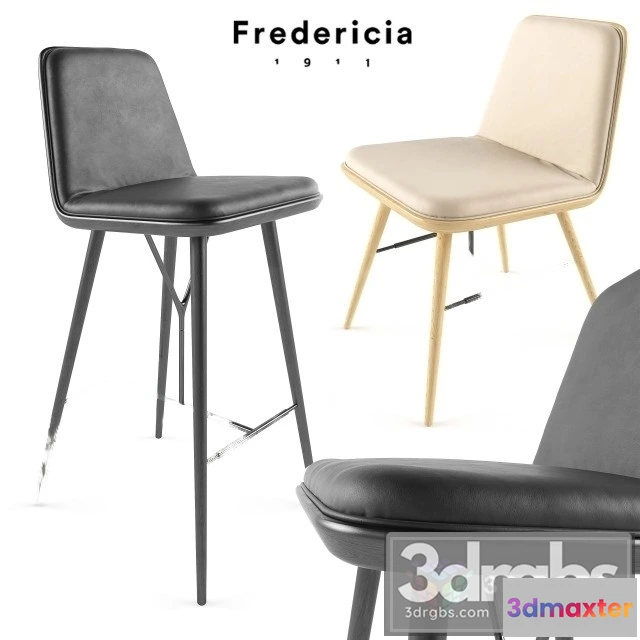 947558 - Fredericia Spine Barstool