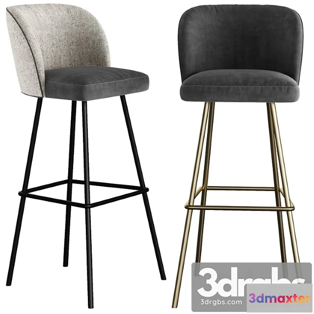 947606 - Gaia line bar stool by kff 2