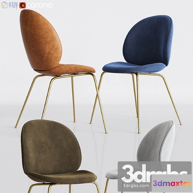 947764 - Gubi beetle dinning chair 2