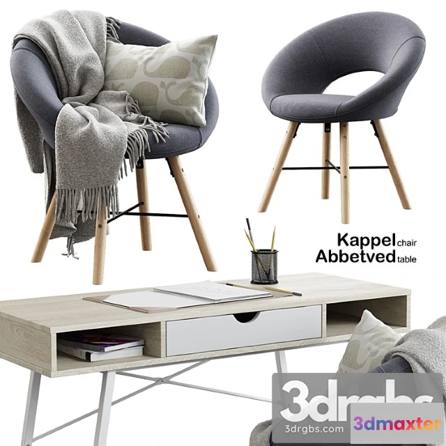 948192 - kappel chair + abbetved table