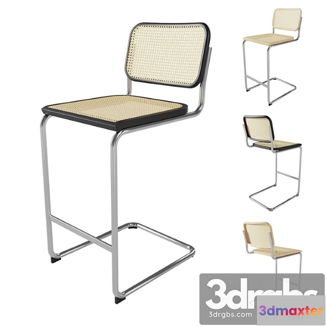 948296 - Knoll Cesca Stool Cane