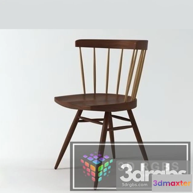 948302 - Knoll Nakashima Straight Chair