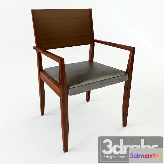 948418 - Larch Antique Wood Chair