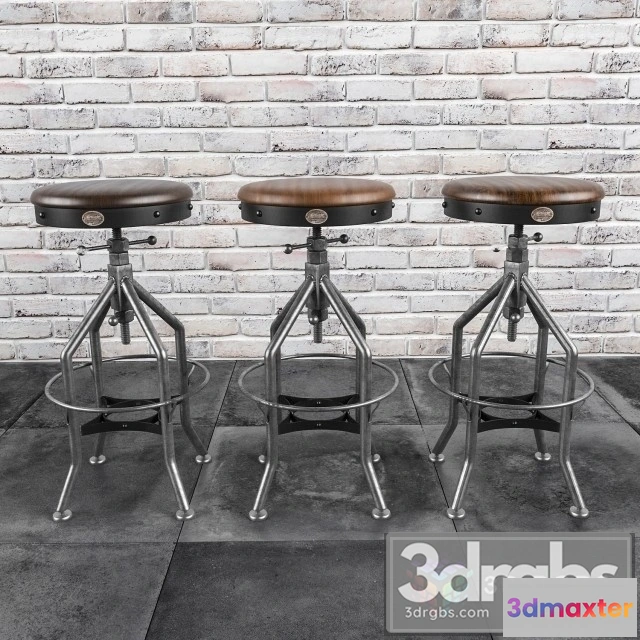 948546 - Lokkhan Industrial Bar Stool