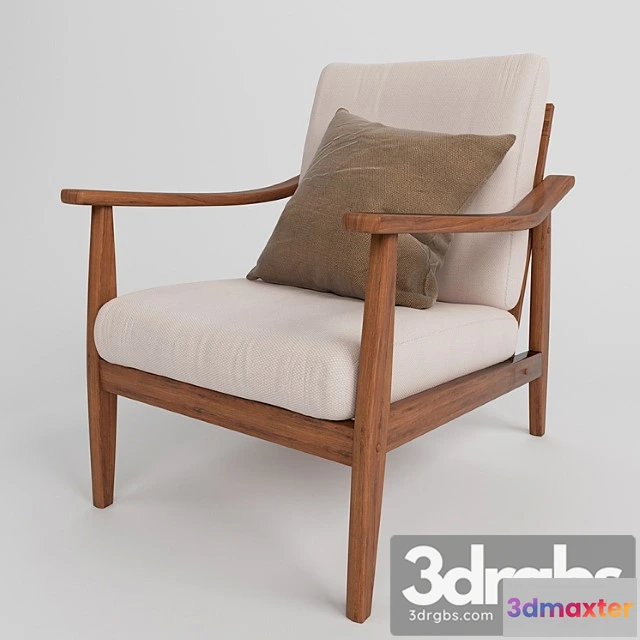 948570 - Lounge Chair Baxton Studio 2
