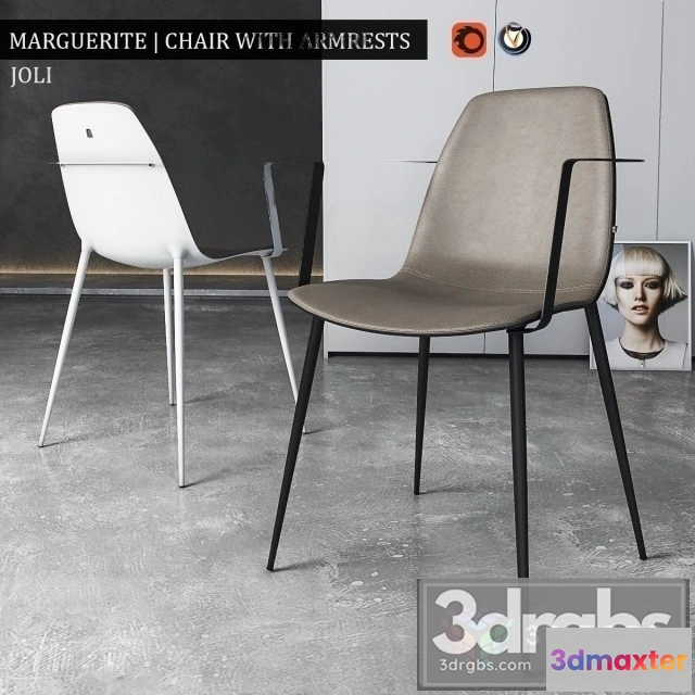 948684 - Marguerite Armrests Chair