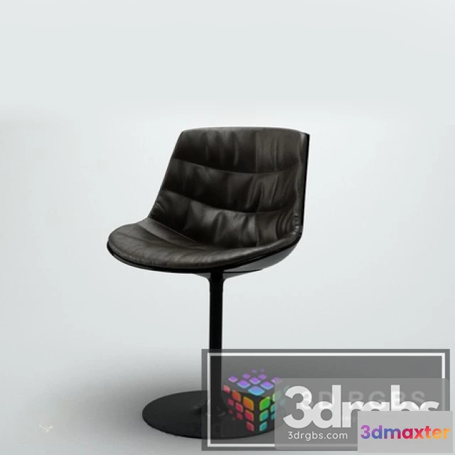 948760 - Mdfitalia Flow Chair Central Base Padded