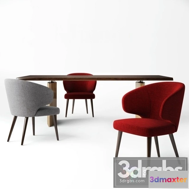 948854 - Minotti Aston Chair