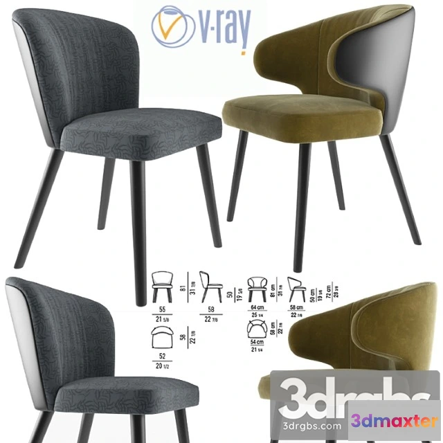 948856 - Minotti aston dining chair 2