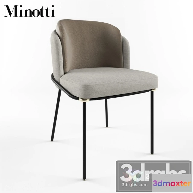 948880 - Minotti Final Fill Noir Chair