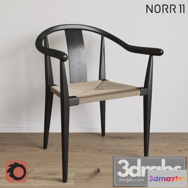 949222 - NORR11 Shanghai Dining Chair Paper Cord
